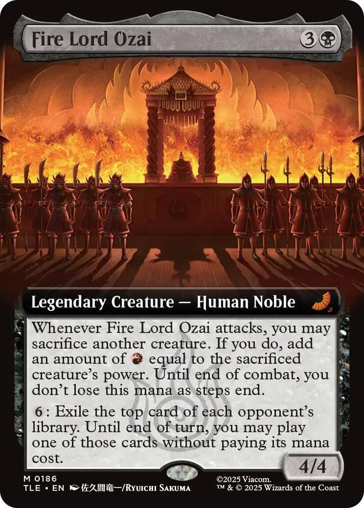Fire Lord Ozai (Extended Art)