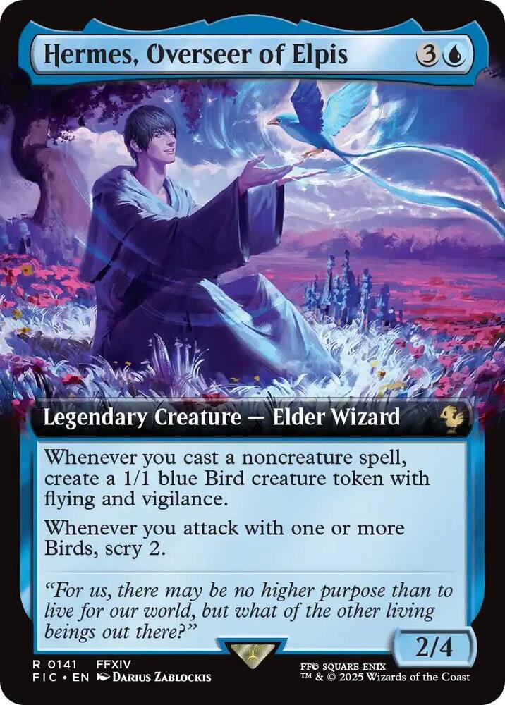 Hermes, Overseer of Elpis (Extended Art)