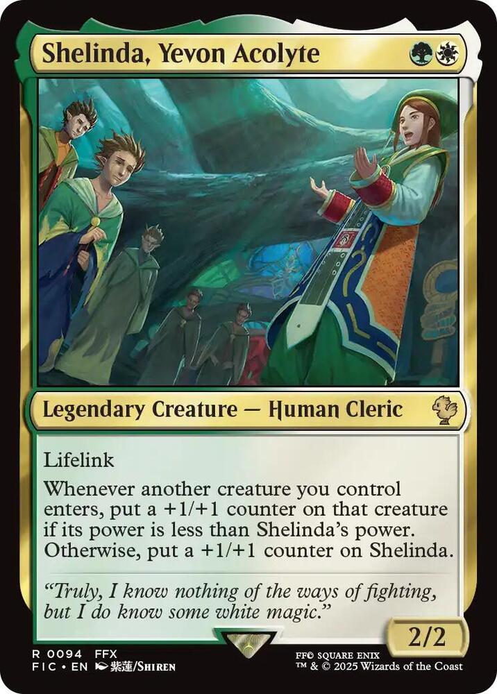 Shelinda, Yevon Acolyte (Surge Foil)