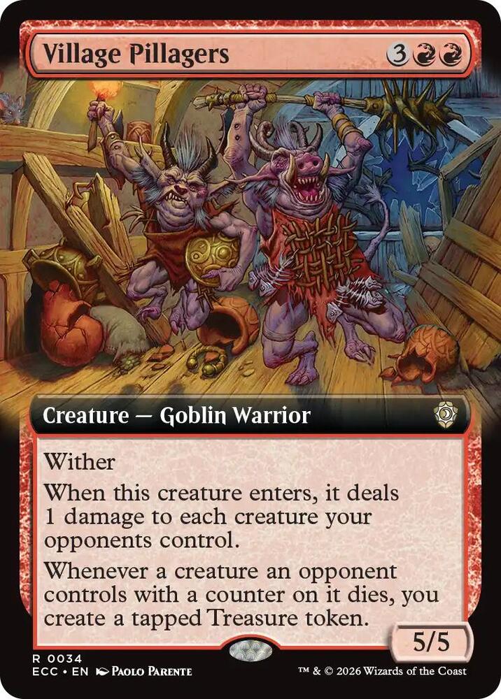 Village Pillagers (Extended Art)