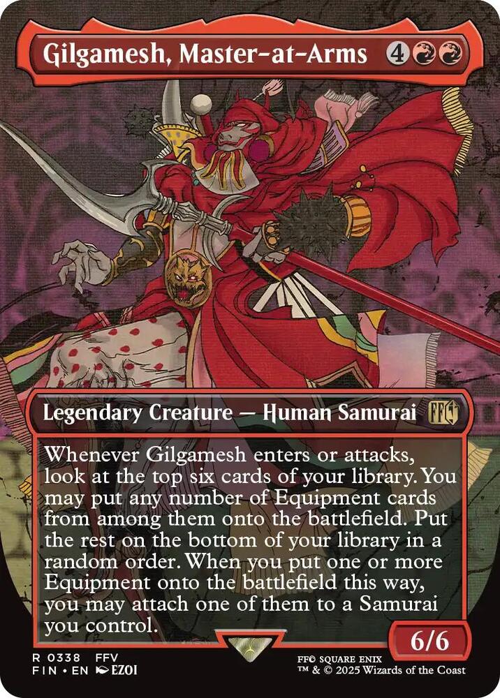 Gilgamesh, Master-at-Arms (Borderless)