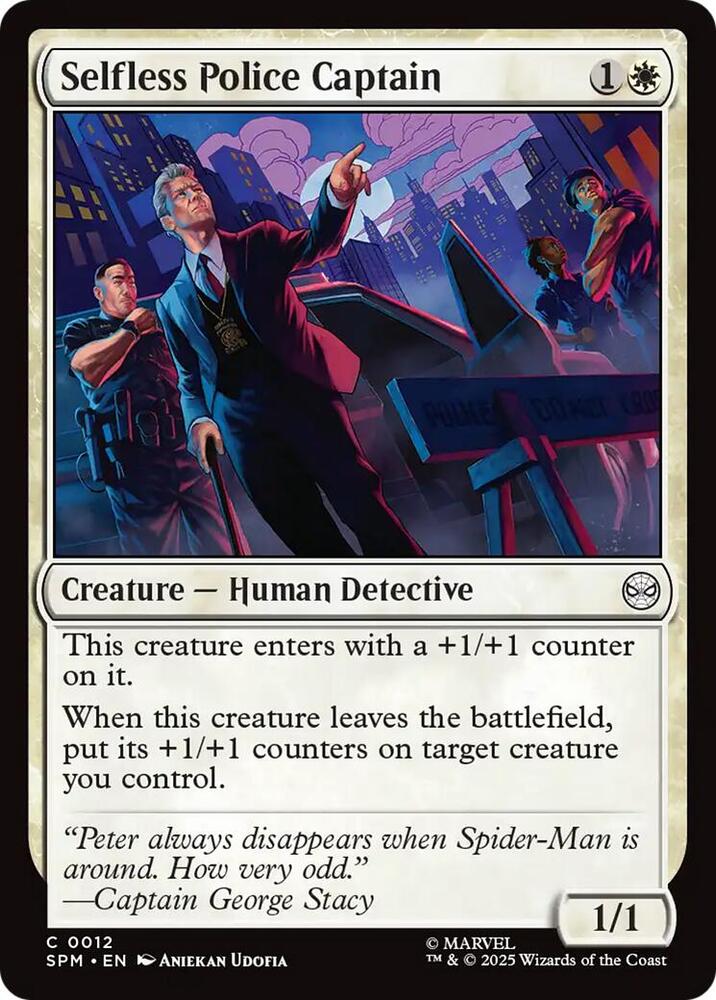 Selfless Police Captain