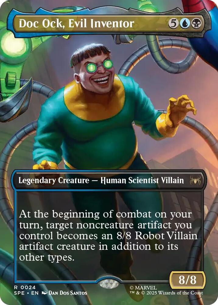Doc Ock, Evil Inventor (Borderless)