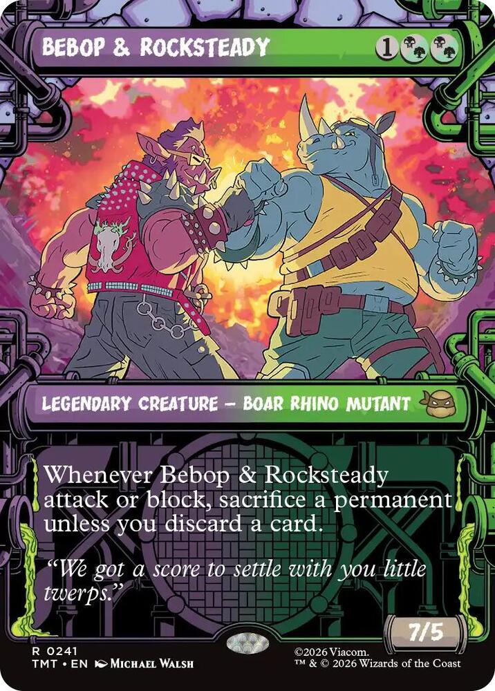 Bebop & Rocksteady (Showcase)