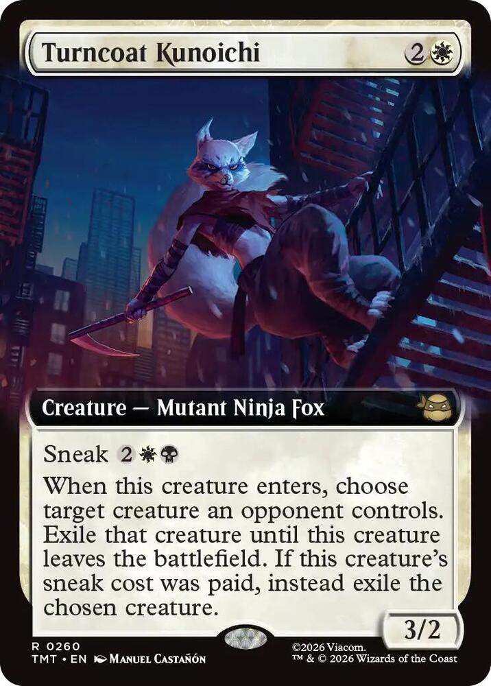 Turncoat Kunoichi (Extended Art)